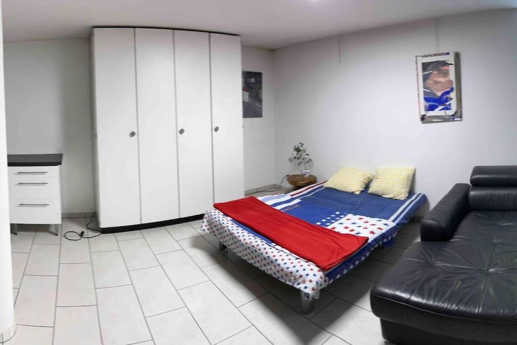 Basel - 5 Mins Away - Modern Basement Studio With Kitchen 35M2 In Мутенц Екстериор снимка